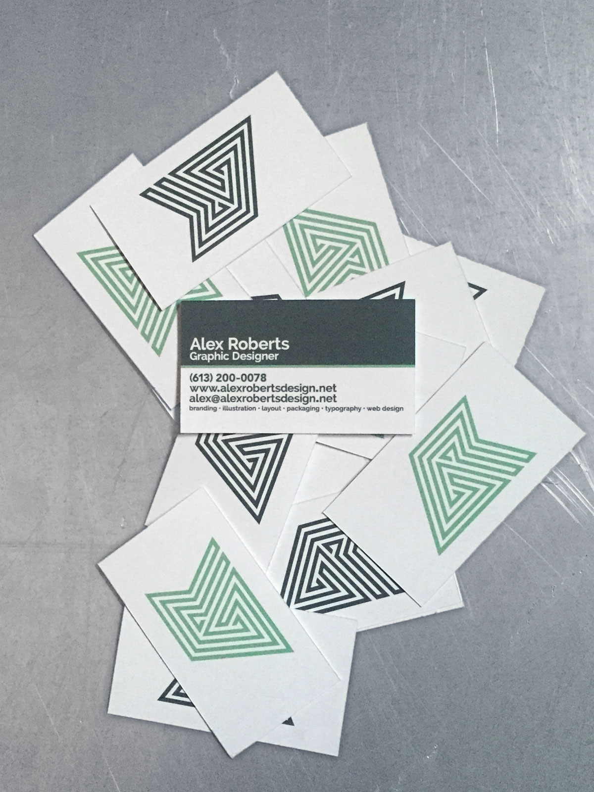 Alex Roberts Design stationery