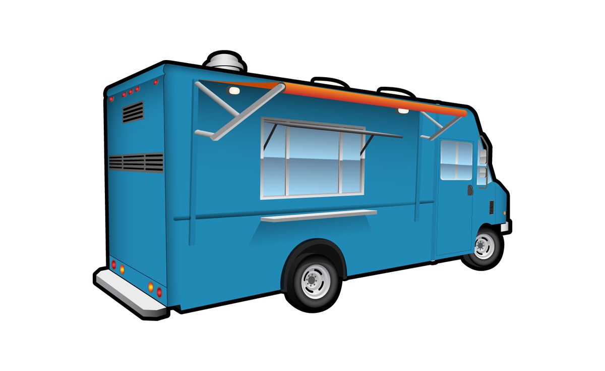 Food Truck illustration template 03