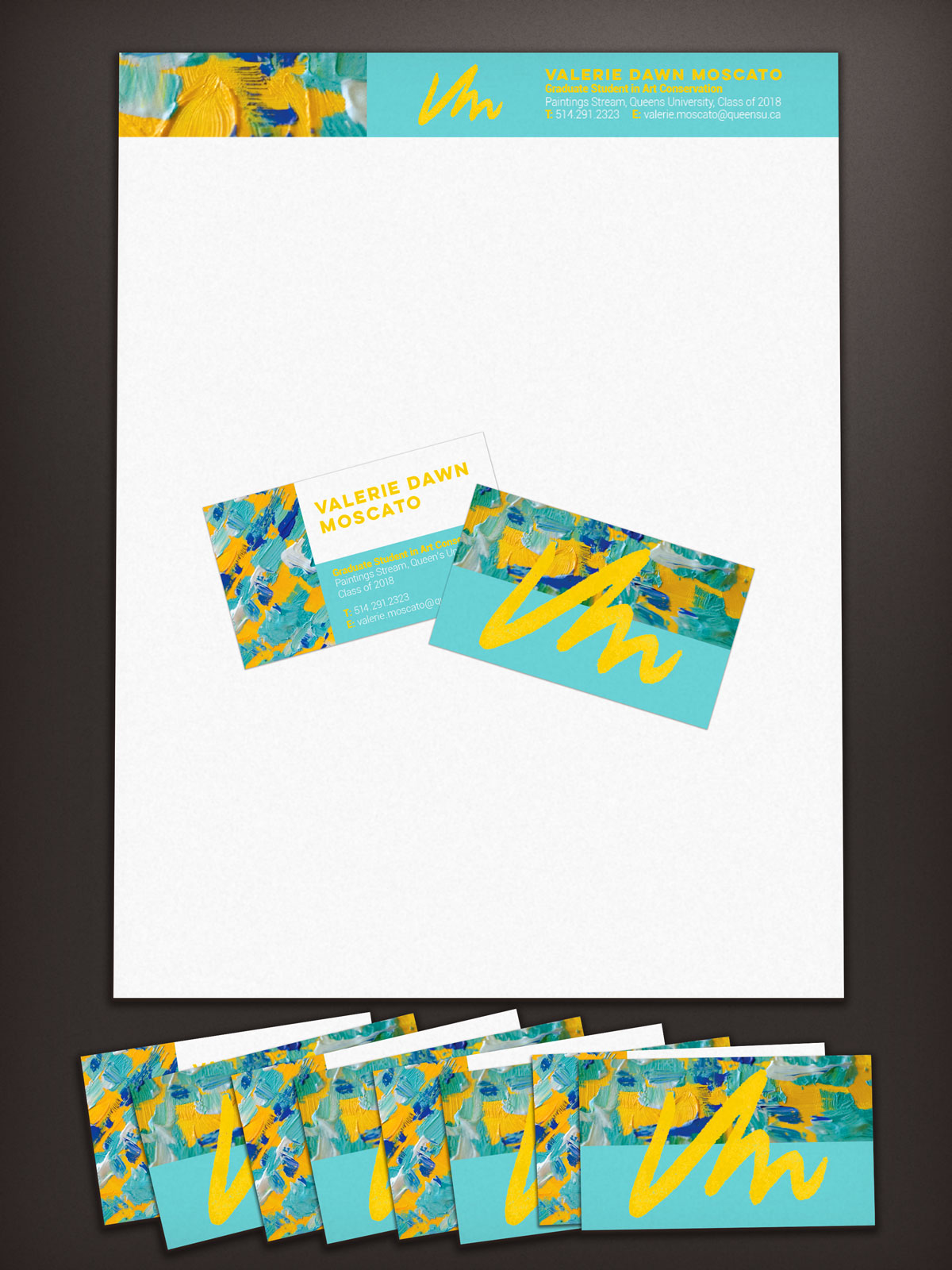 VM Stationery design